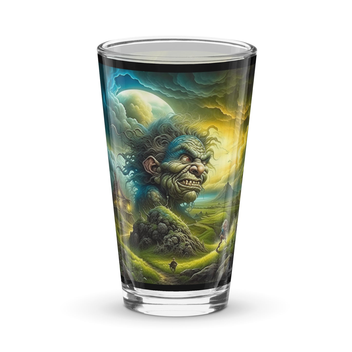 Shaker pint glass