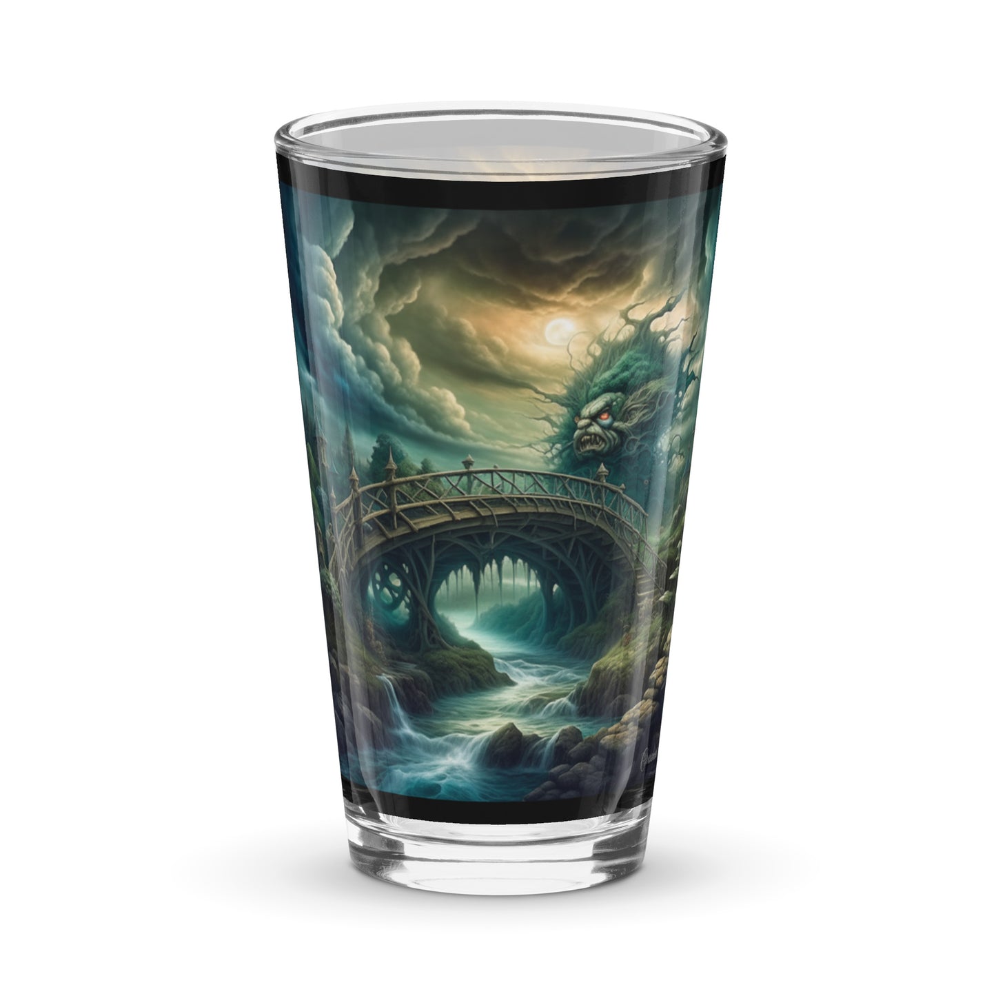Shaker pint glass