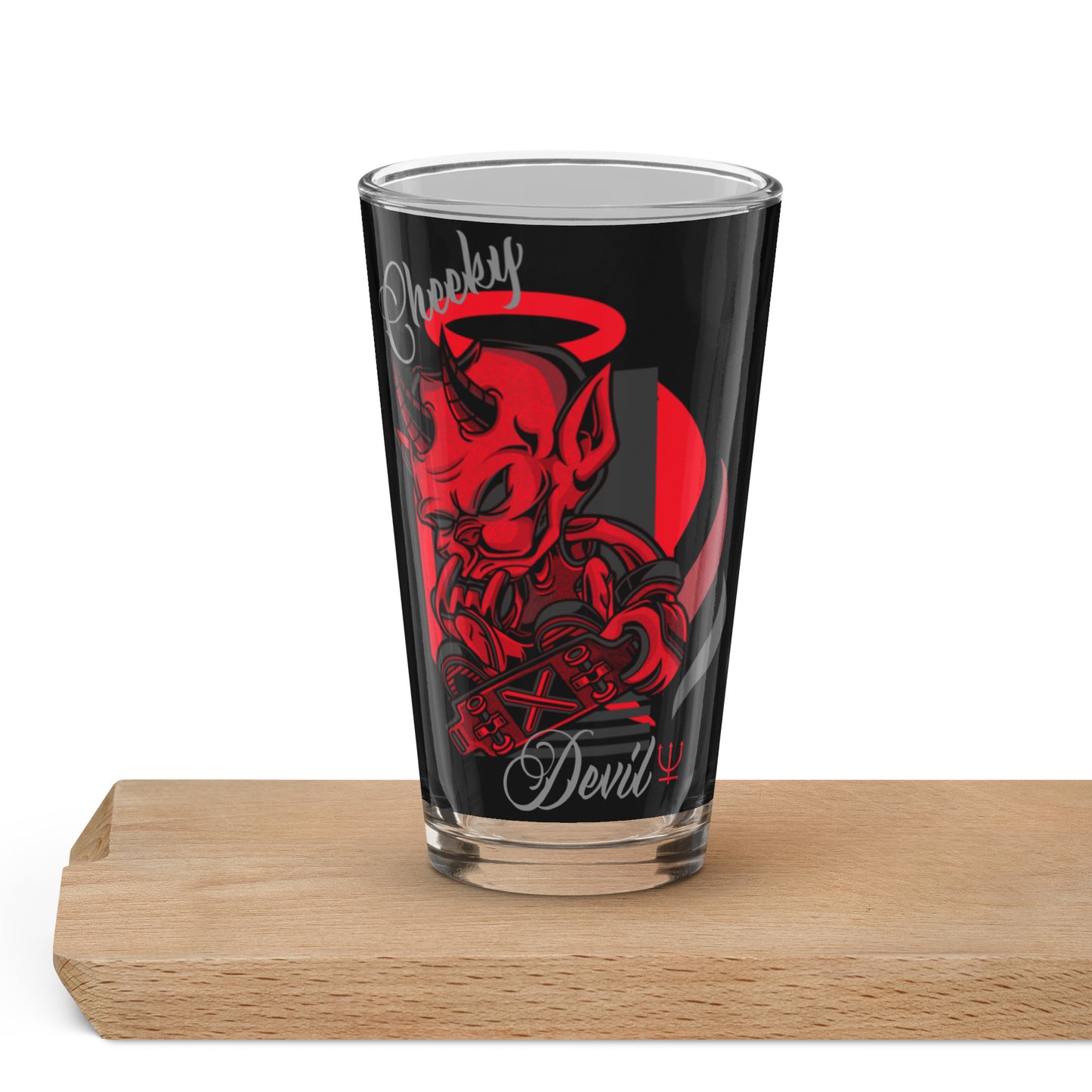 Shaker pint glass