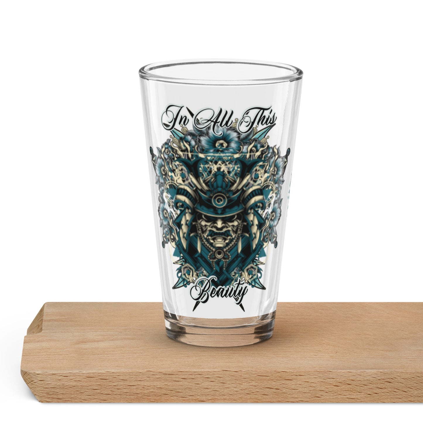Shaker pint glass
