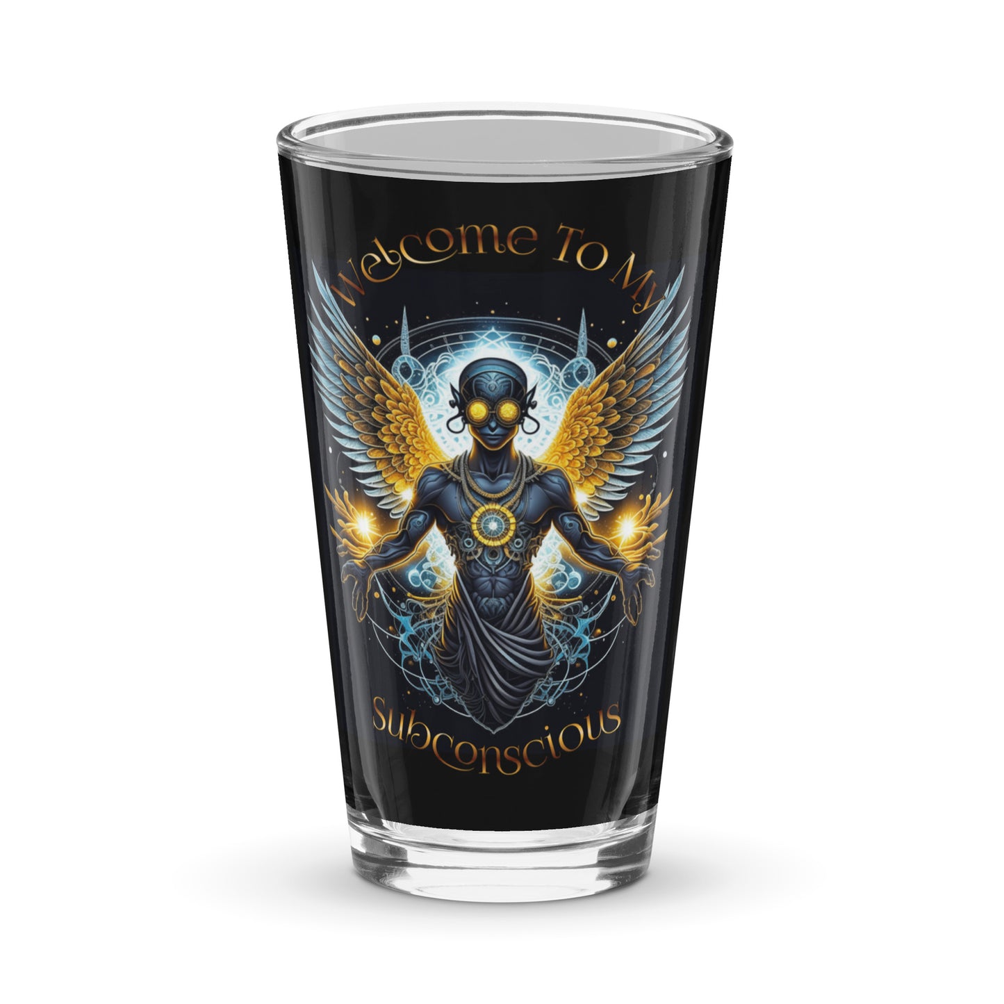 Shaker pint glass