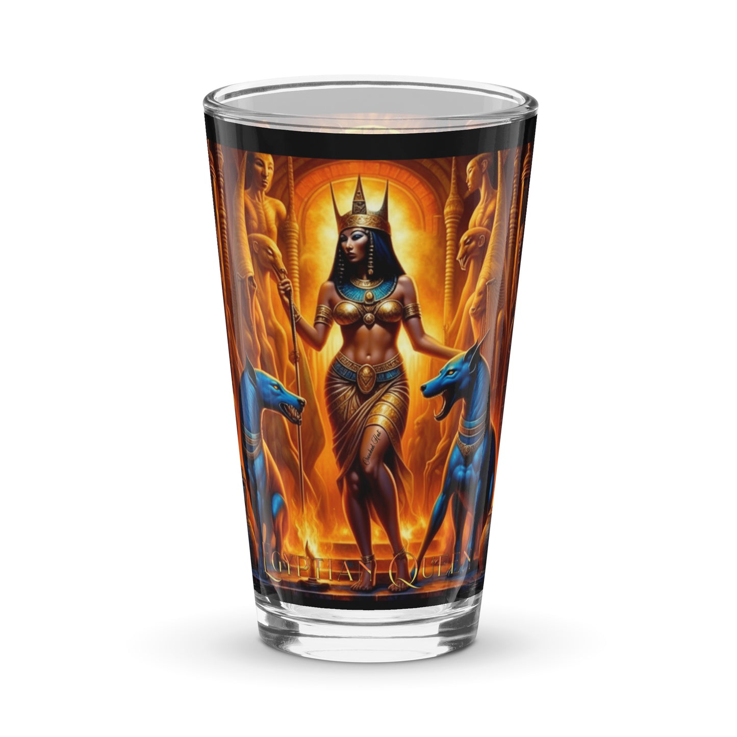 Shaker pint glass