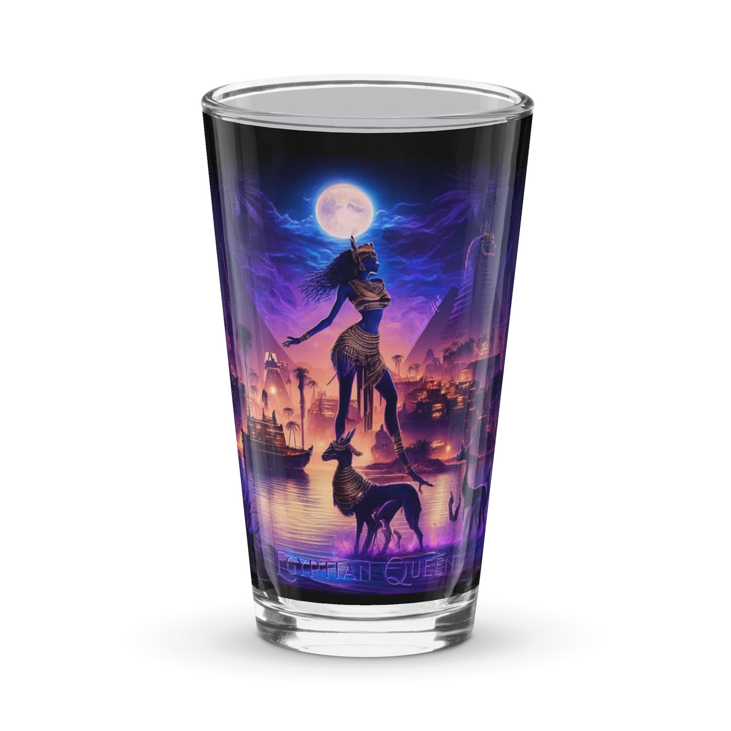 Shaker pint glass