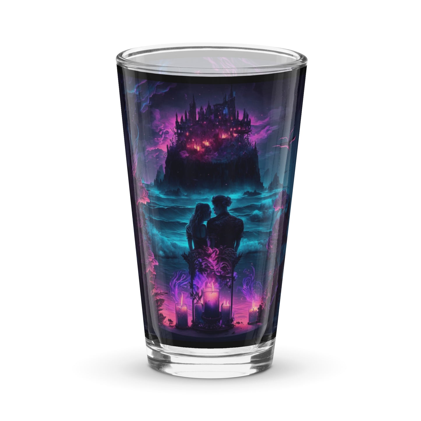 Shaker pint glass