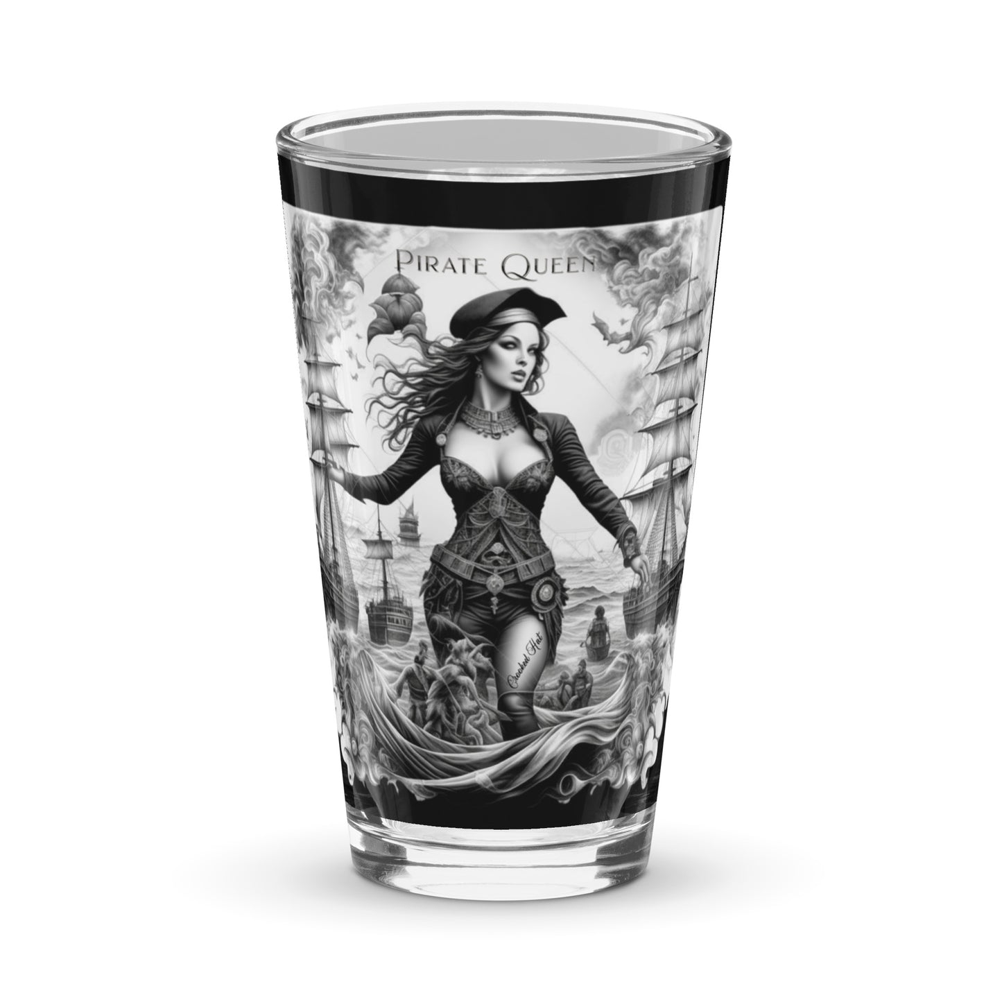 Shaker pint glass