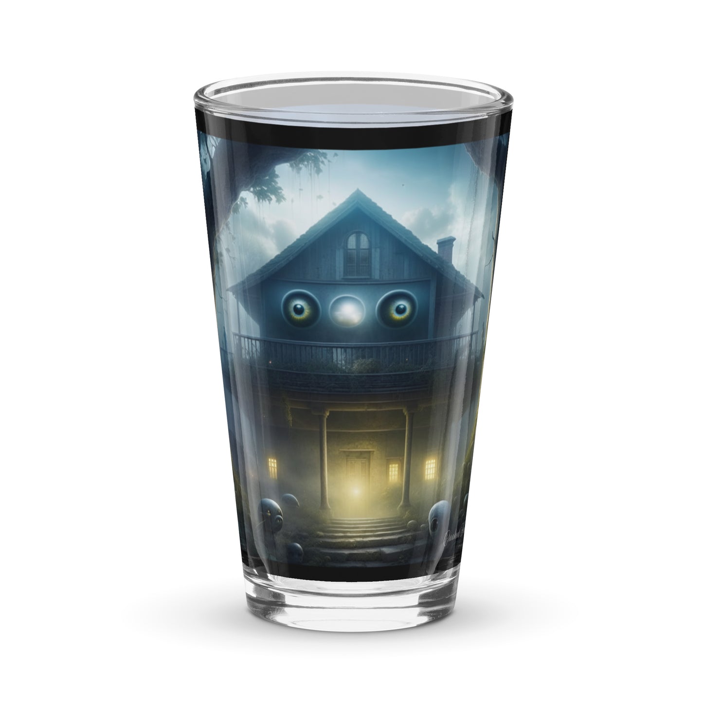 Shaker pint glass