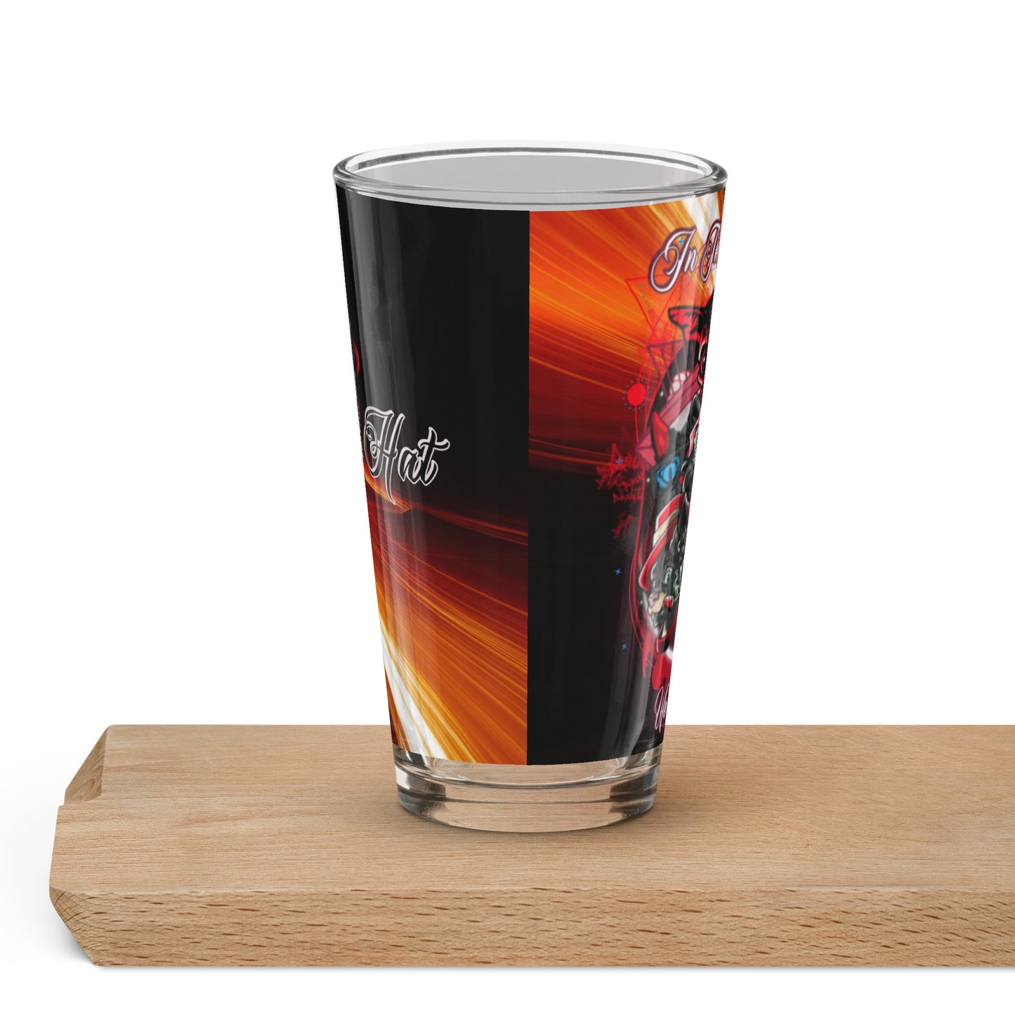 Shaker pint glass