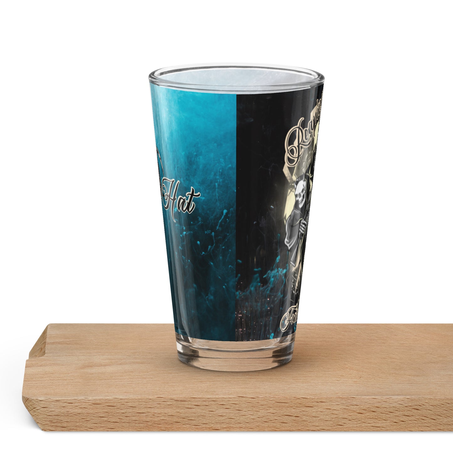 Shaker pint glass