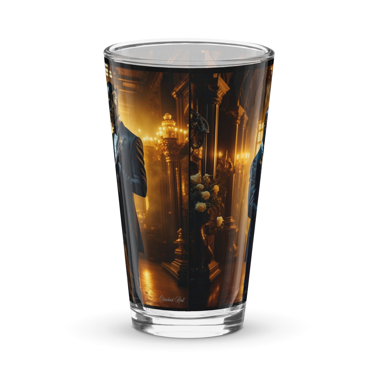 Shaker pint glass