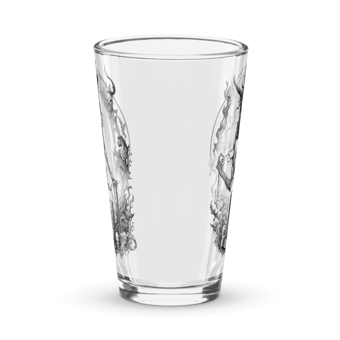 Shaker pint glass