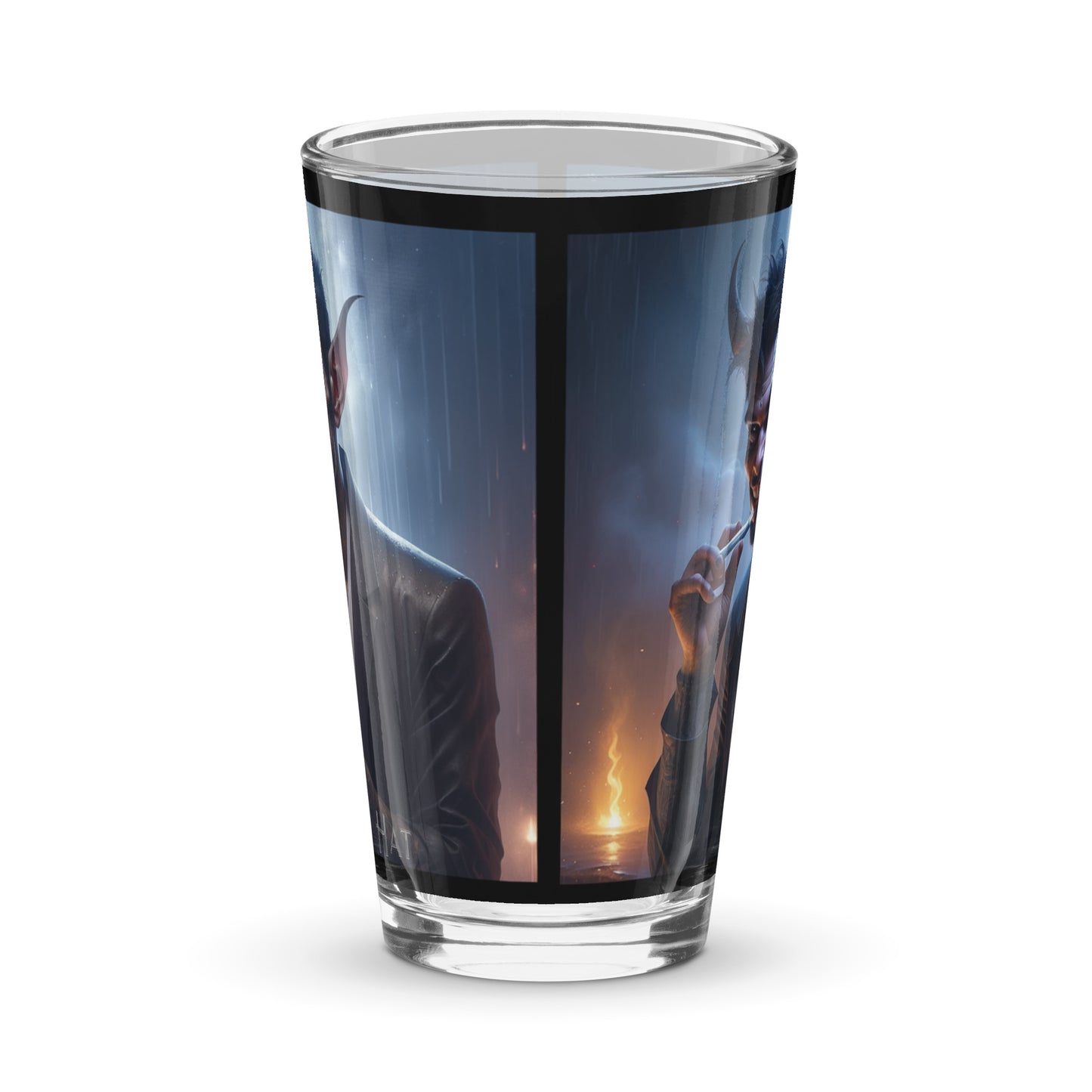 Shaker pint glass