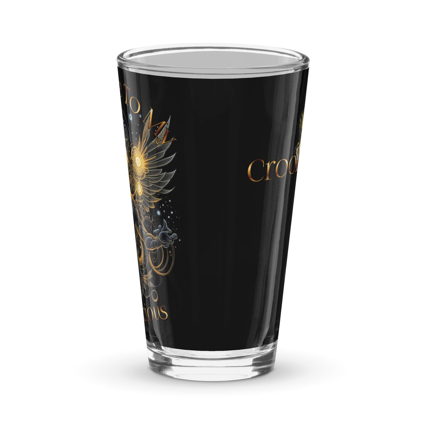 Shaker pint glass