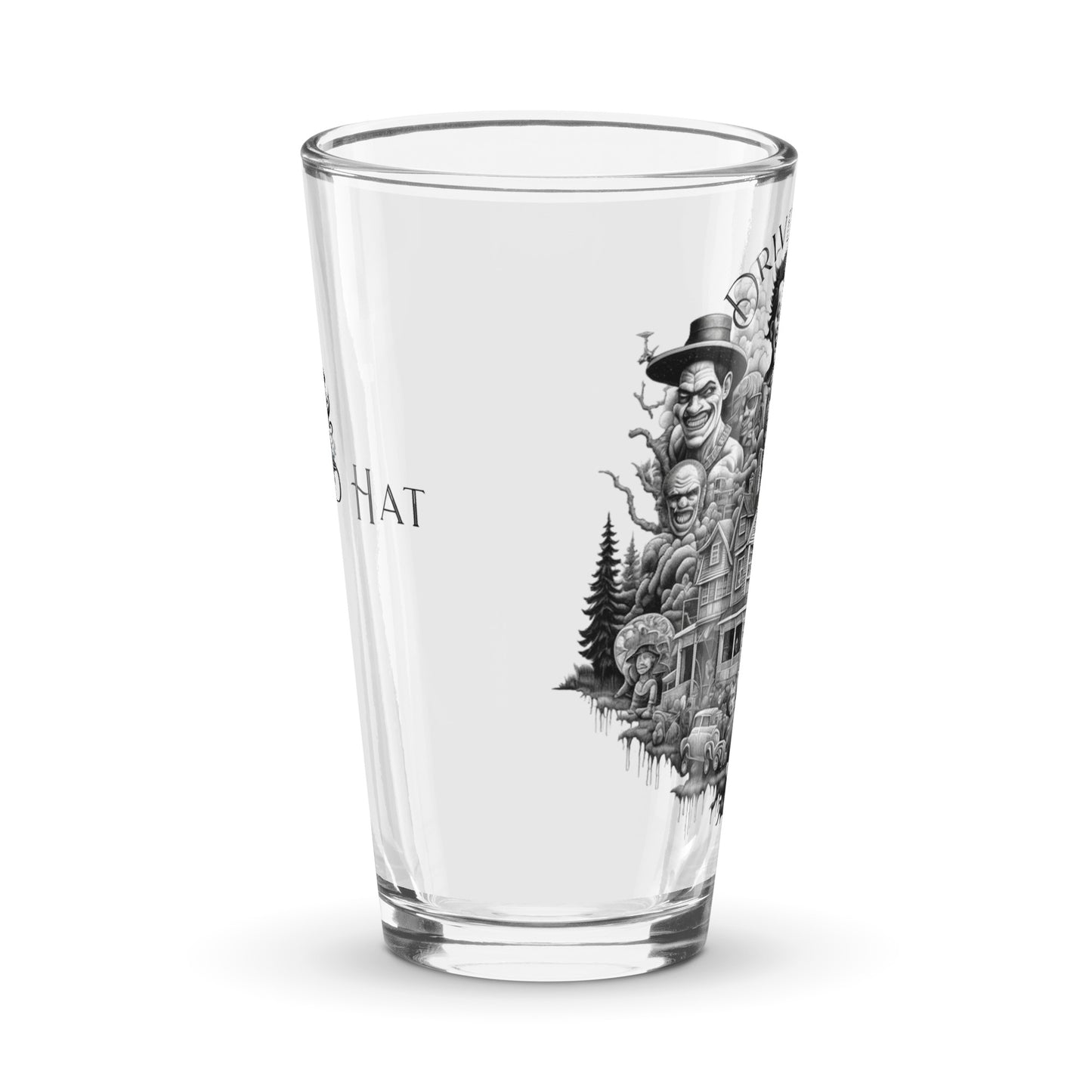 Shaker pint glass