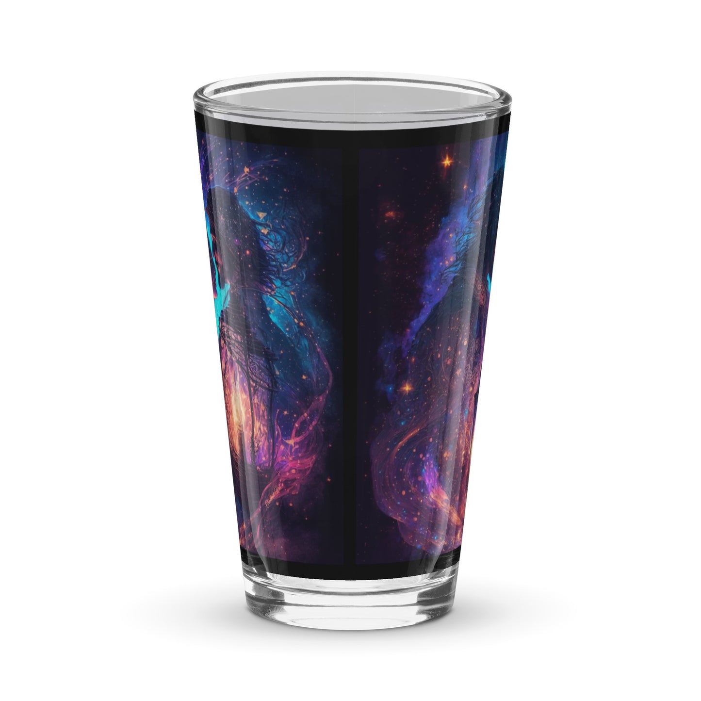 Shaker pint glass