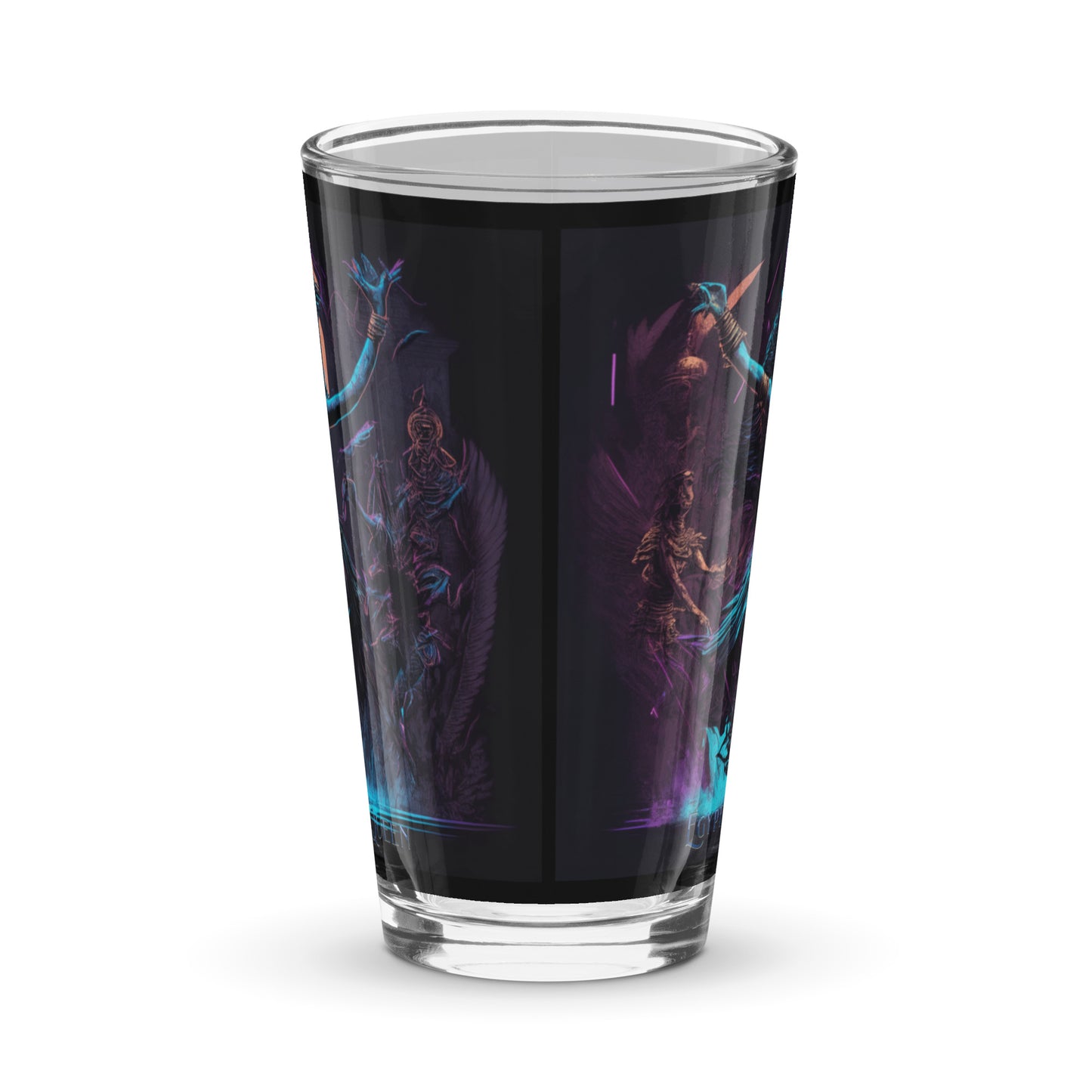 Shaker pint glass