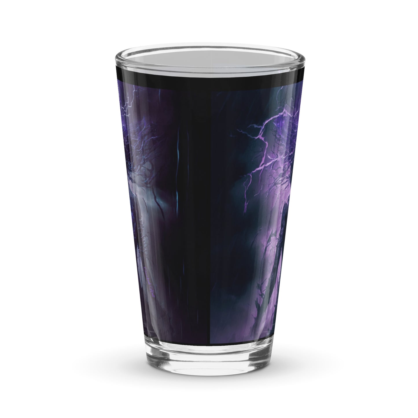 Shaker pint glass