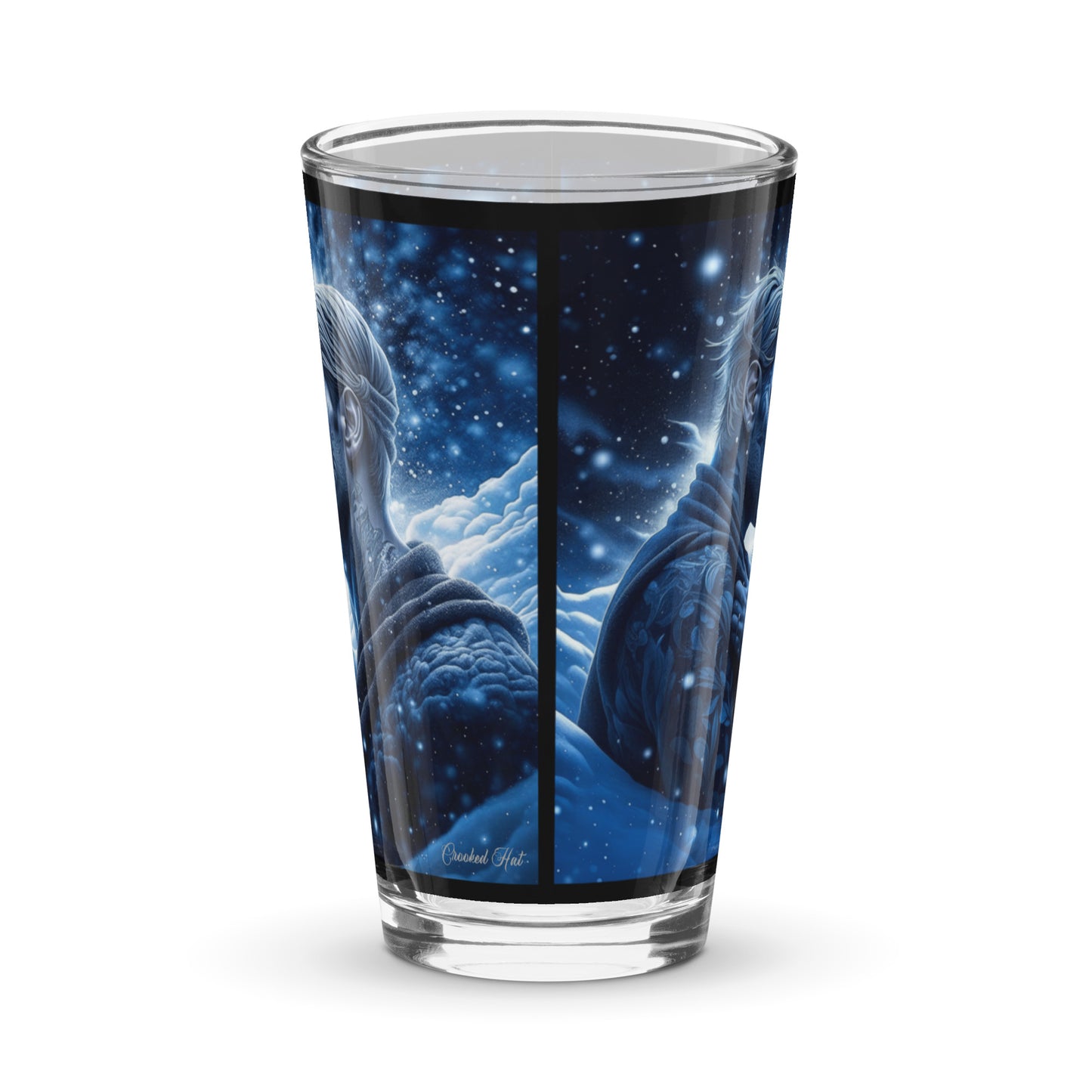 Shaker pint glass