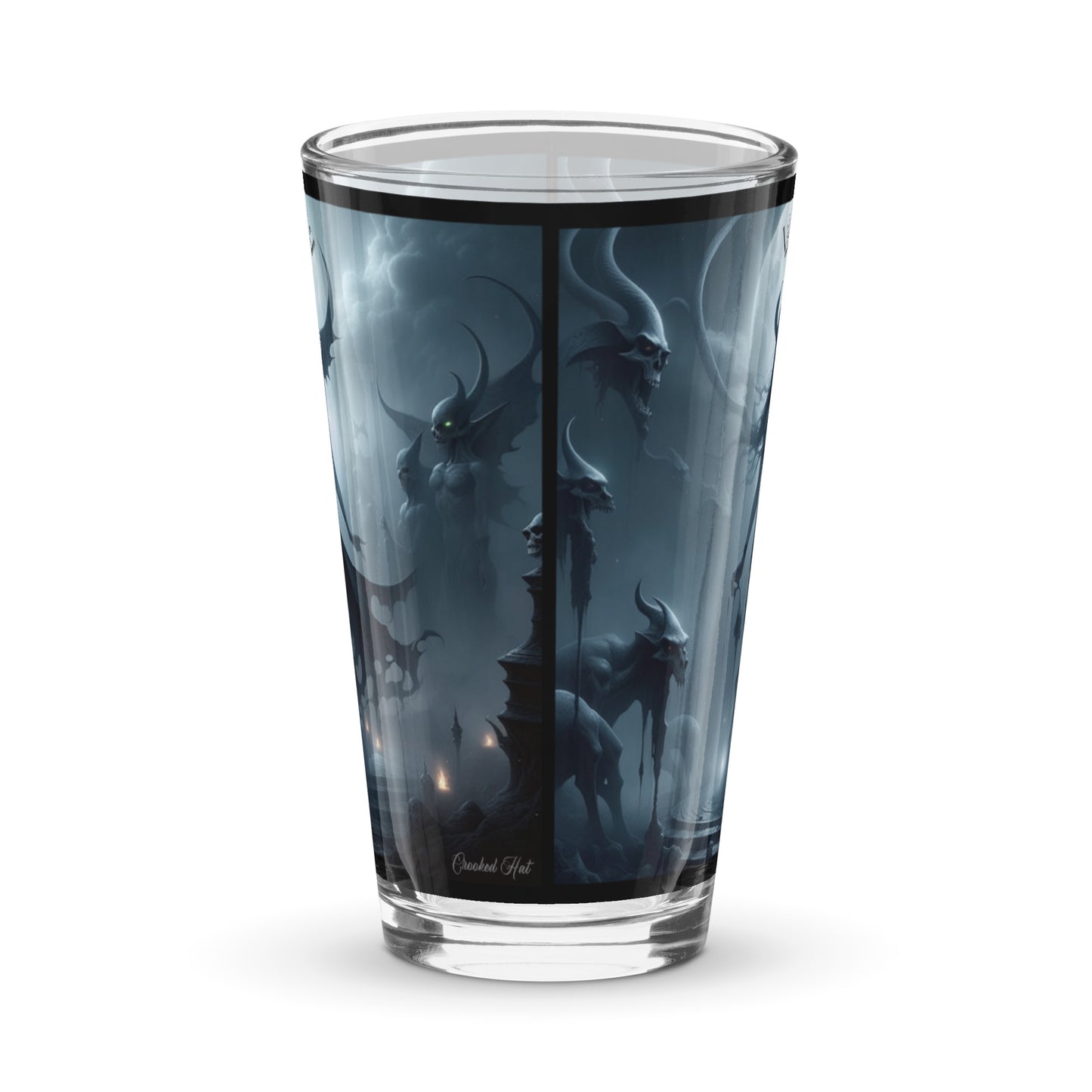 Shaker pint glass