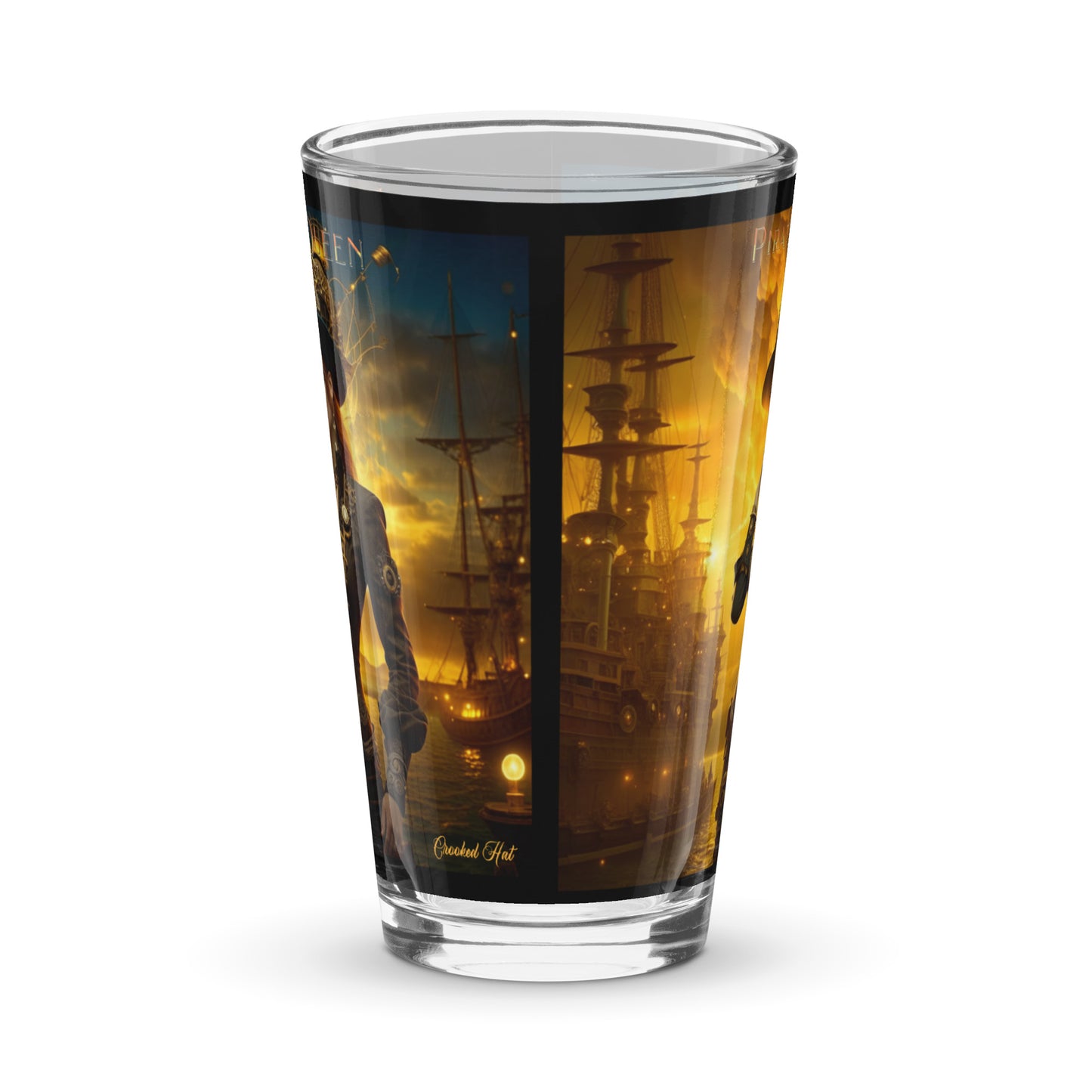 Shaker pint glass