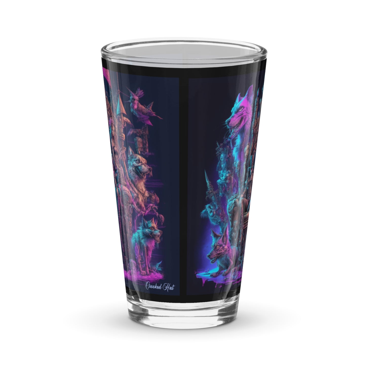 Shaker pint glass