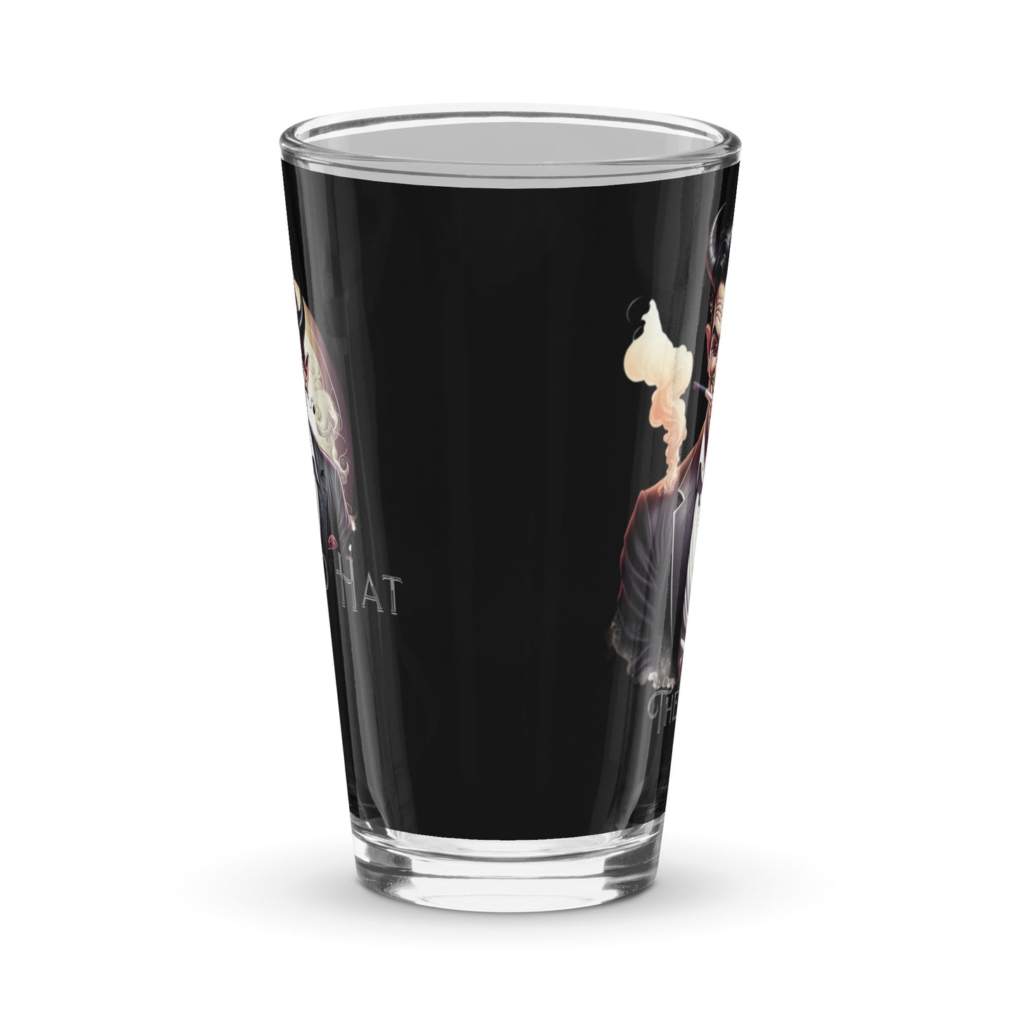 Shaker pint glass