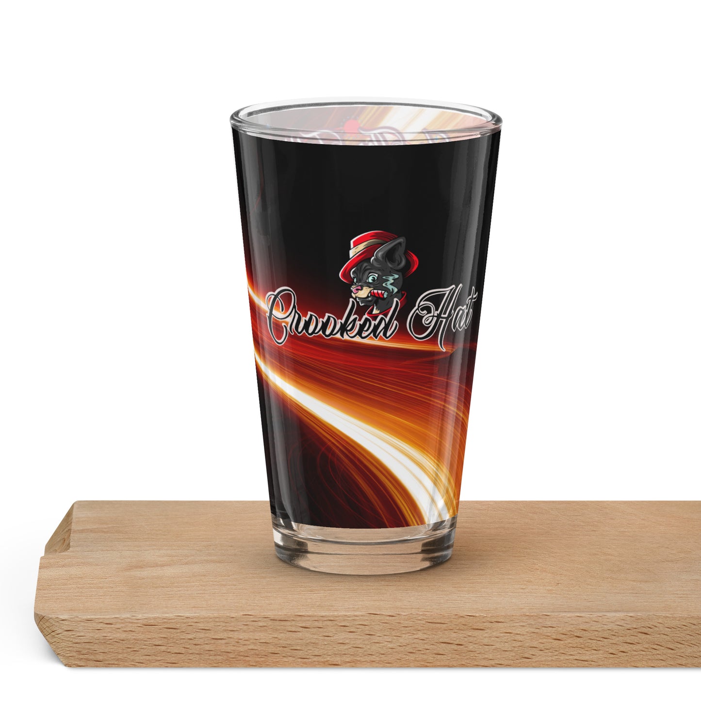 Shaker pint glass