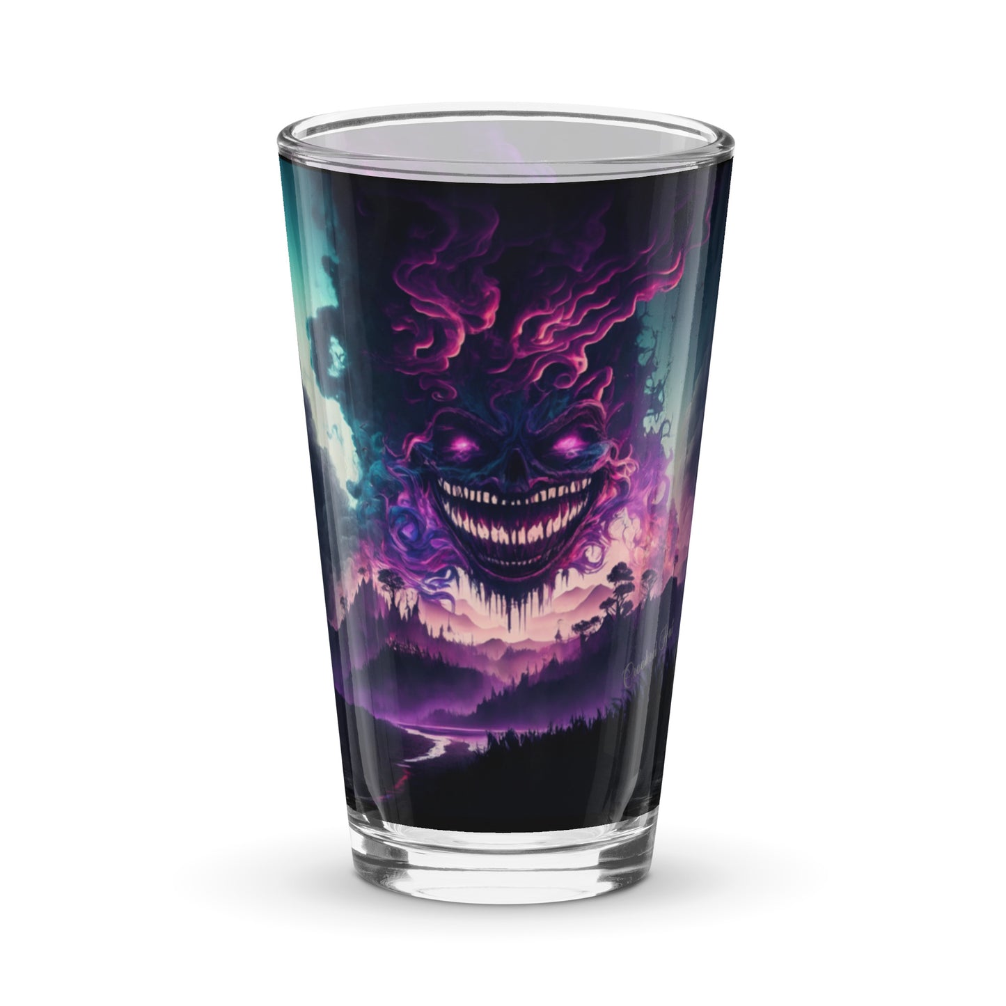 Shaker pint glass