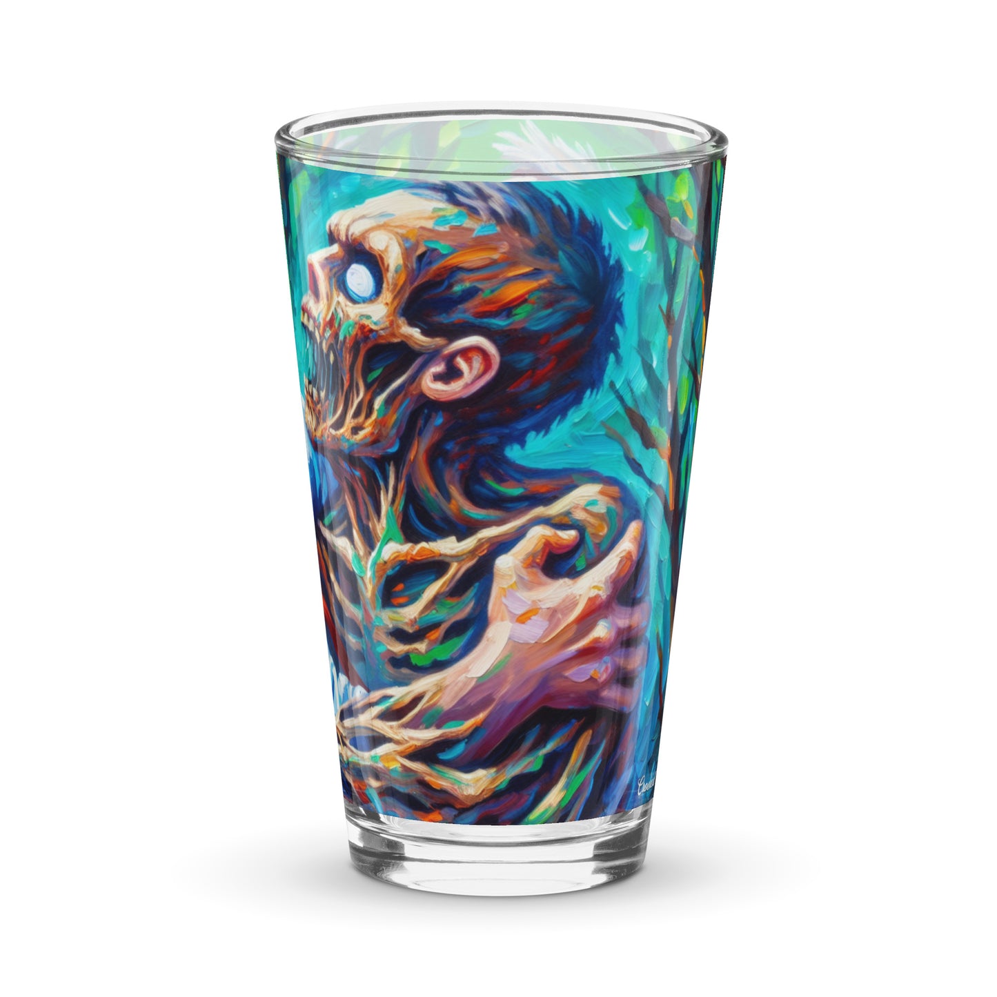 Shaker pint glass