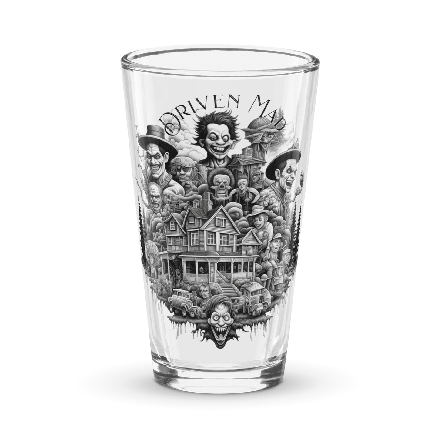 Shaker pint glass