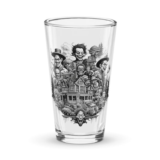 Shaker pint glass