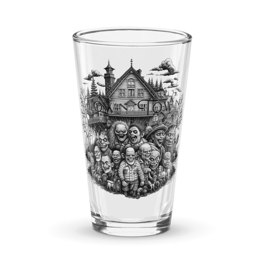 Shaker pint glass