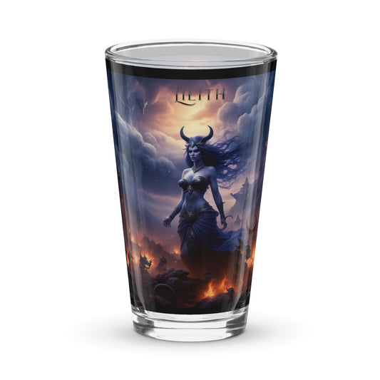 Shaker pint glass