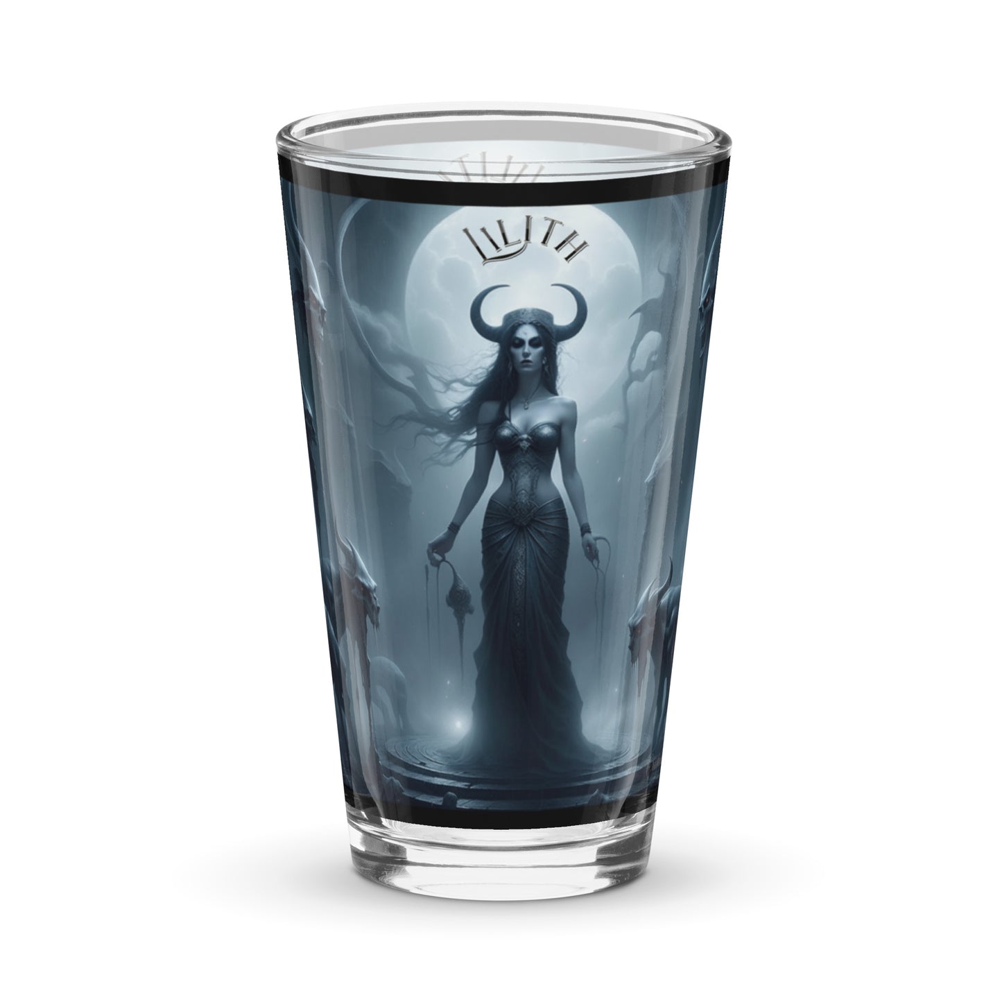 Shaker pint glass