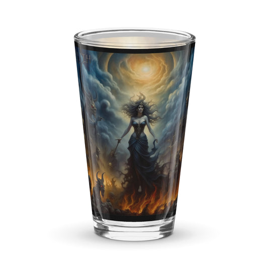 Shaker pint glass