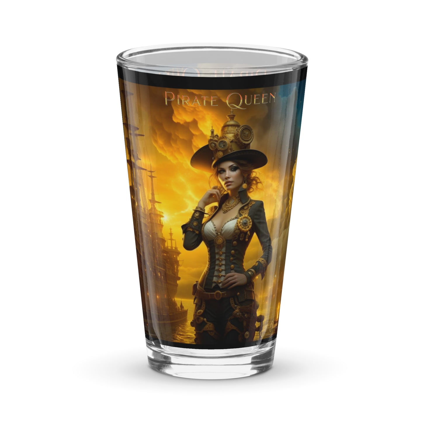 Shaker pint glass