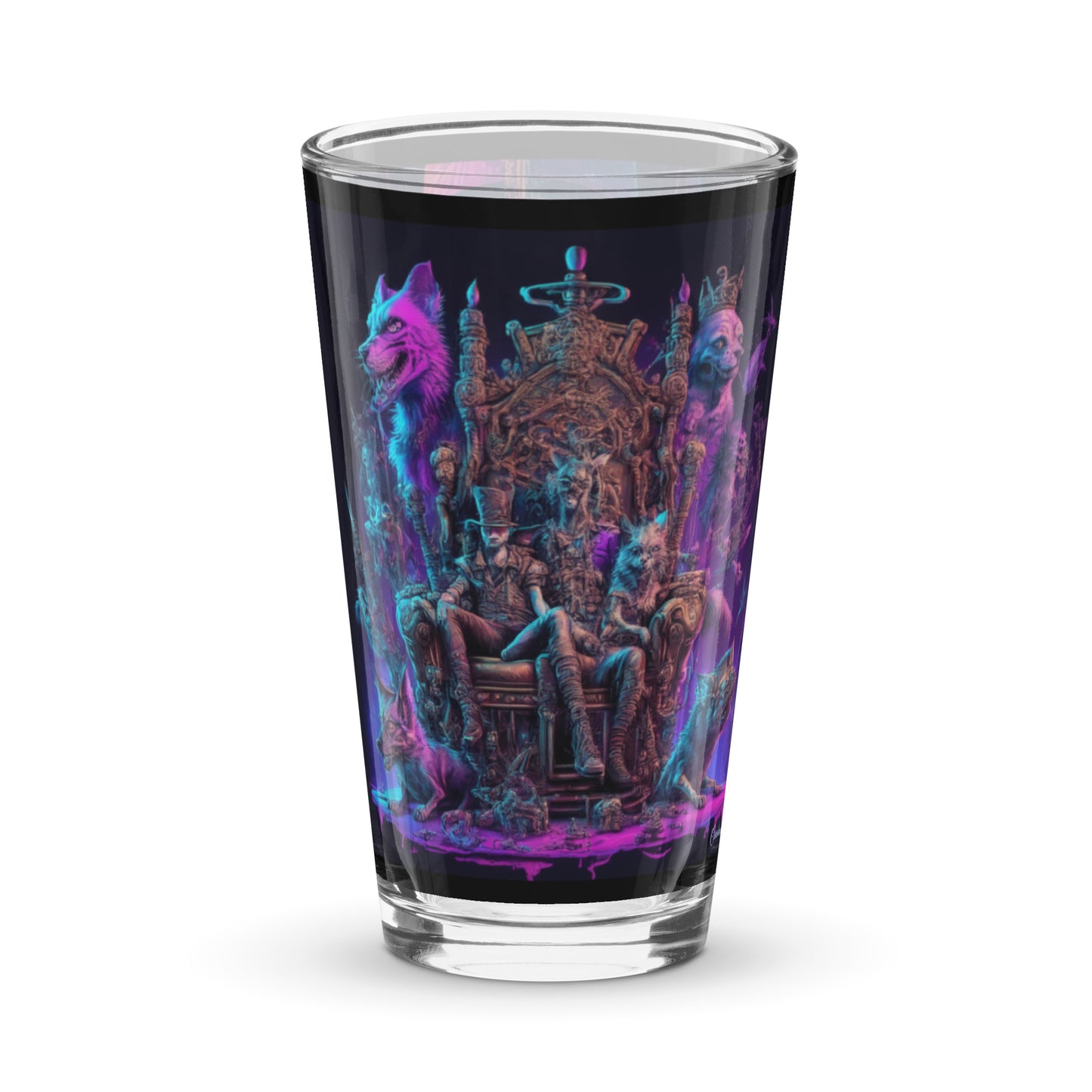 Shaker pint glass