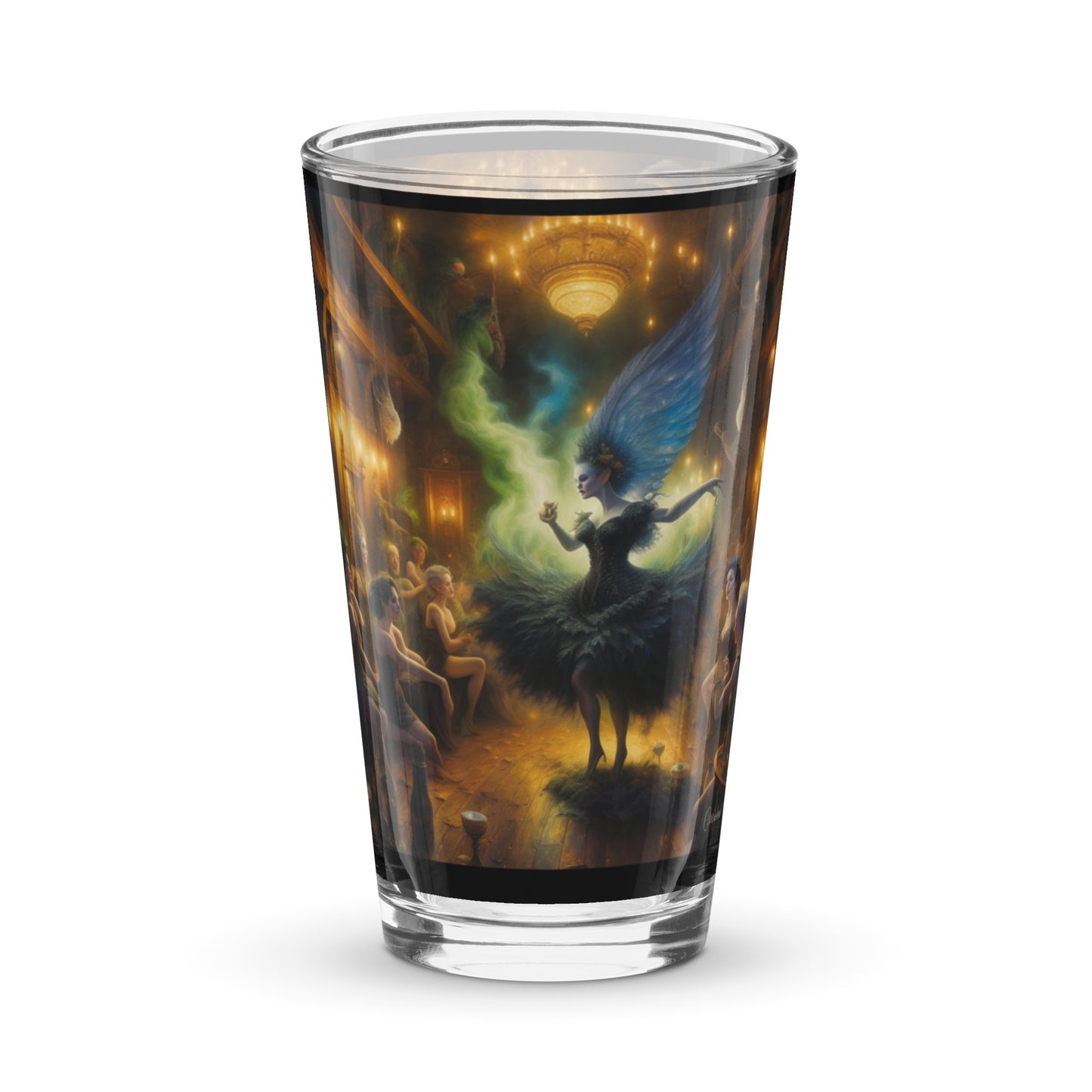 Shaker pint glass