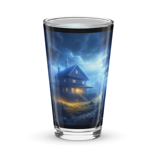 Shaker pint glass