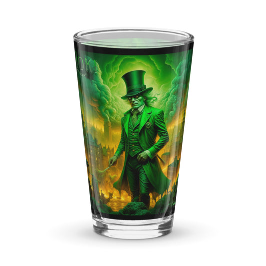 Shaker pint glass