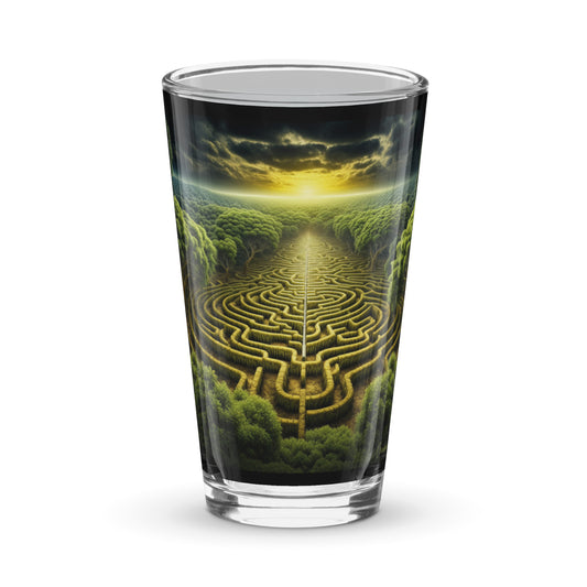 Shaker pint glass