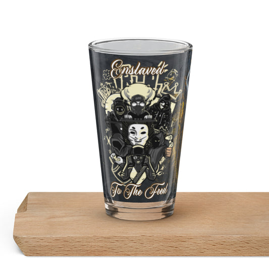 Shaker pint glass