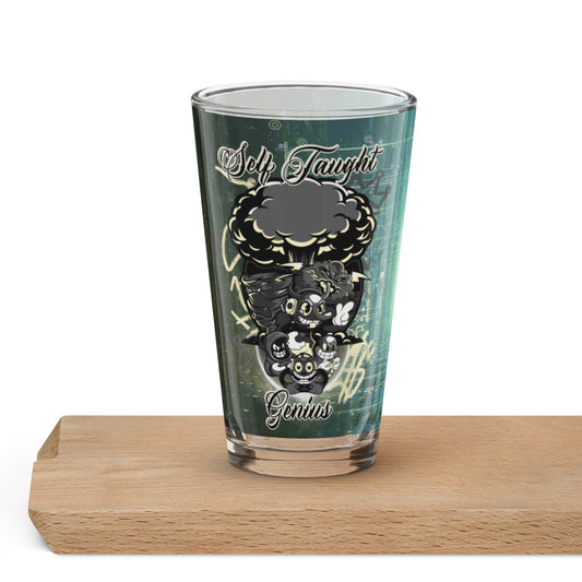 Shaker pint glass