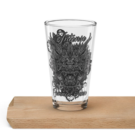Shaker pint glass