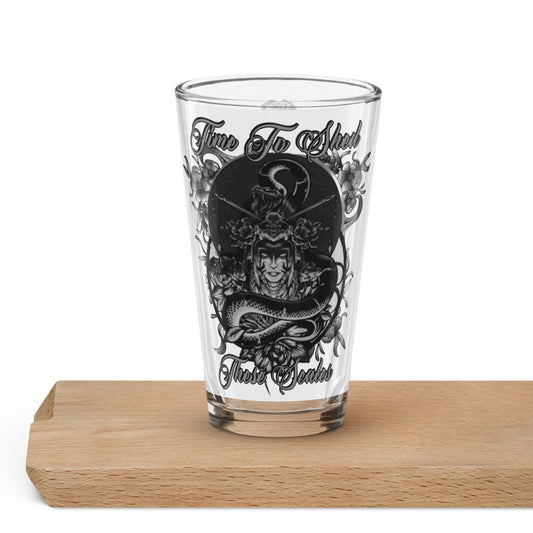 Shaker pint glass