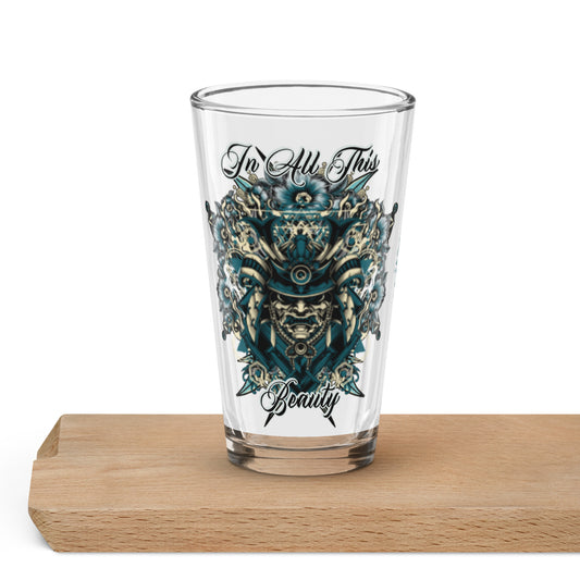 Shaker pint glass