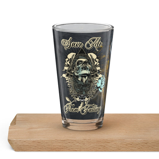 Shaker pint glass