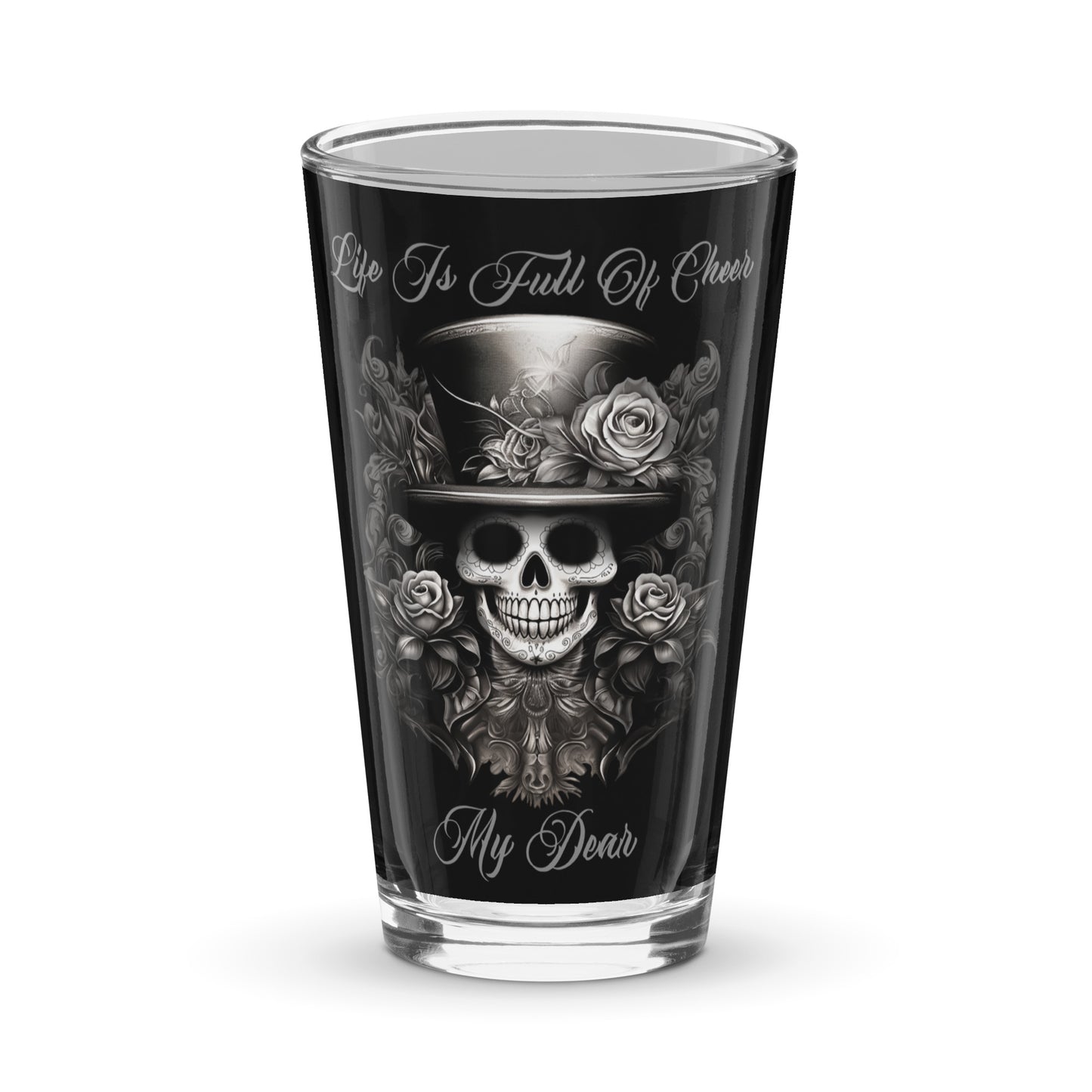 Shaker pint glass