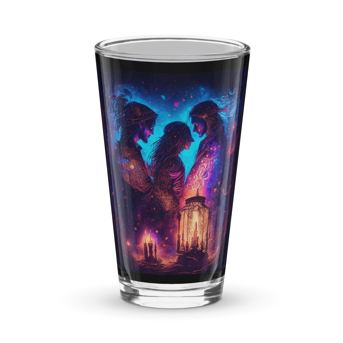 Shaker pint glass