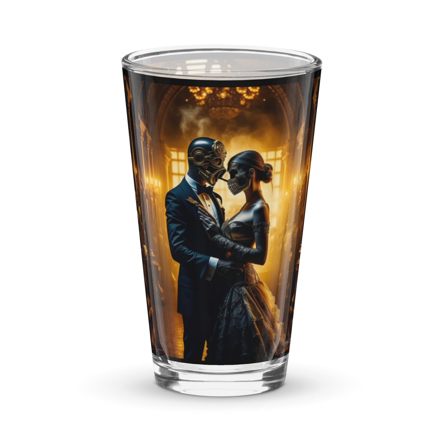 Shaker pint glass