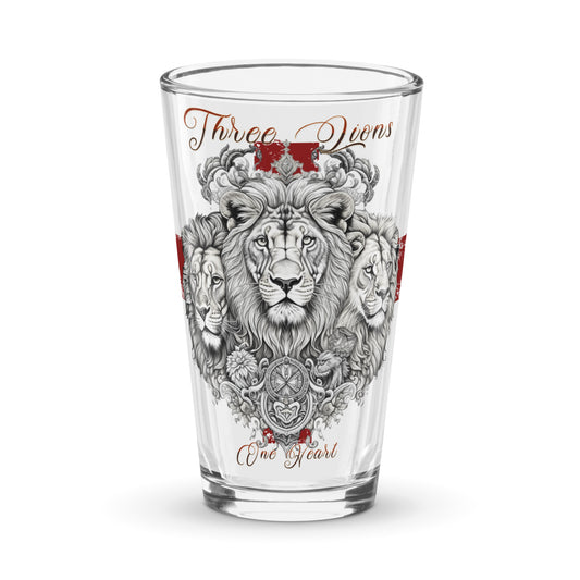 Shaker pint glass